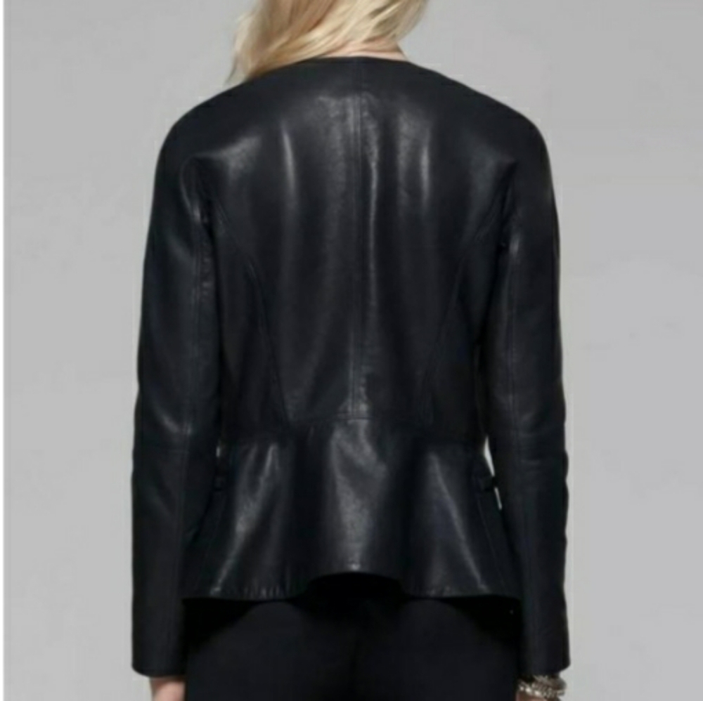 Theory ford enora leather jacket - Picture 3 of 14
